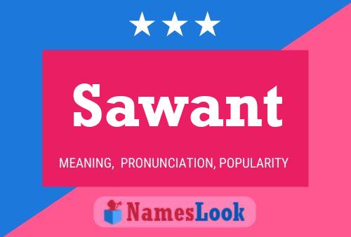 Sawant Namensposter