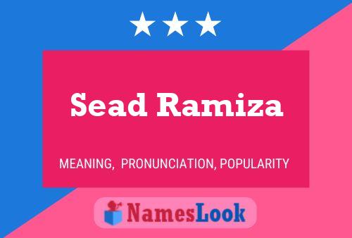 Sead Ramiza Namensposter