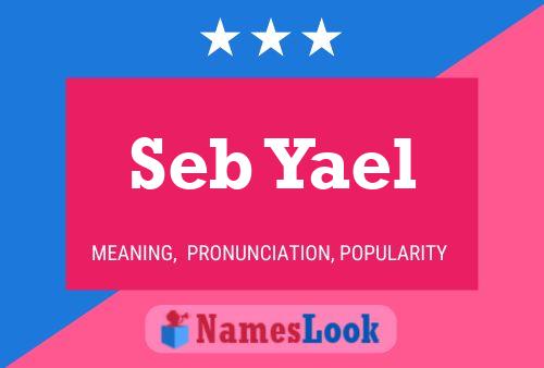 Seb Yael Namensposter