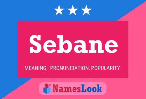 Sebane Namensposter