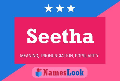 Seetha Namensposter