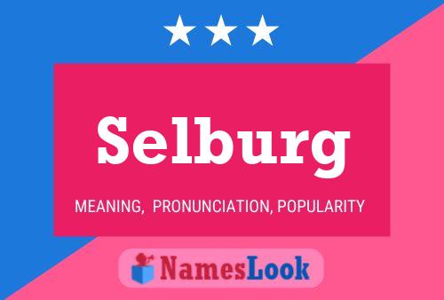 Selburg Namensposter