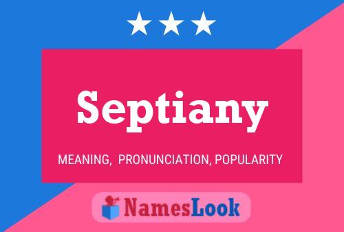 Septiany Namensposter