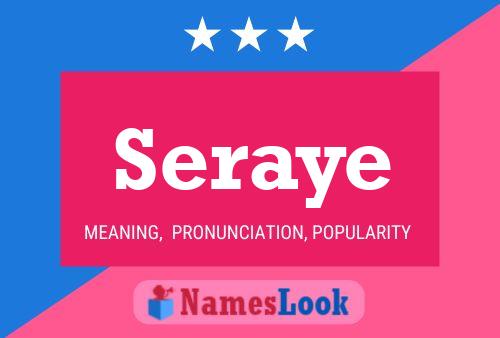 Seraye Namensposter