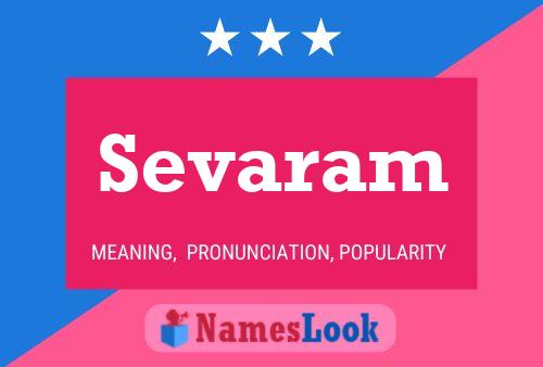 Sevaram Namensposter