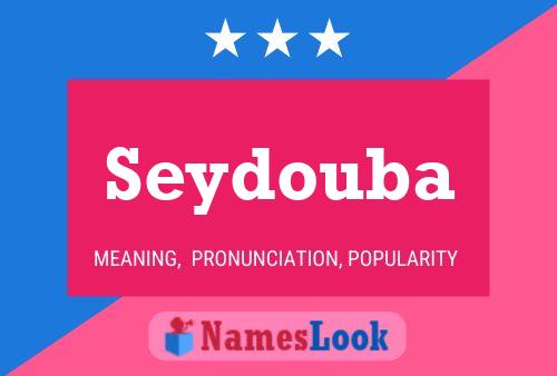 Seydouba Namensposter