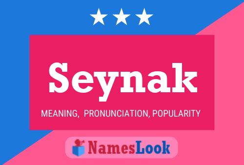 Seynak Namensposter