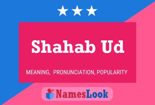 Shahab Ud Namensposter