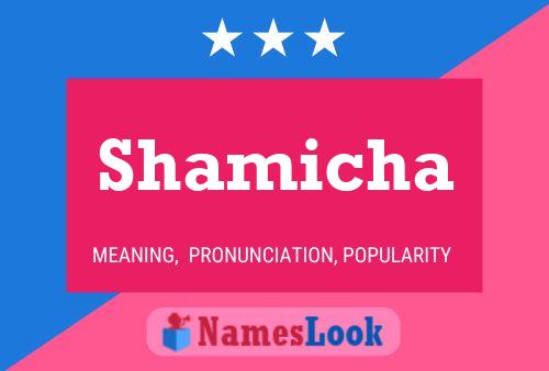 Shamicha Namensposter