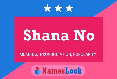 Shana No Namensposter