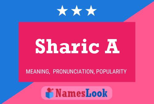 Sharic A Namensposter