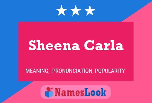 Sheena Carla Namensposter