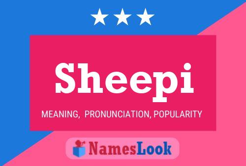 Sheepi Namensposter