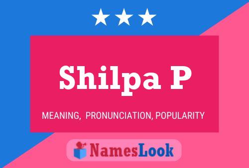 Shilpa P Namensposter