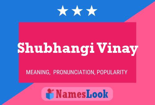 Shubhangi Vinay Namensposter