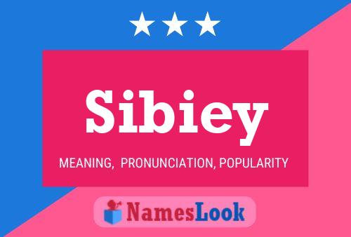 Sibiey Namensposter