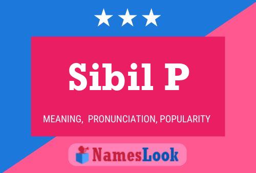 Sibil P Namensposter