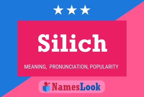 Silich Namensposter