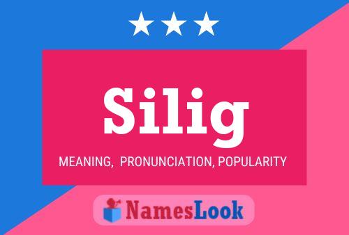 Silig Namensposter