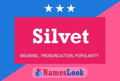 Silvet Namensposter