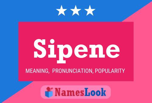 Sipene Namensposter