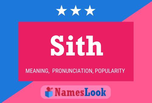 Sith Namensposter