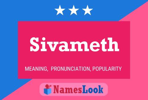 Sivameth Namensposter