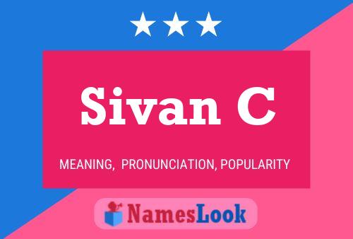 Sivan C Namensposter