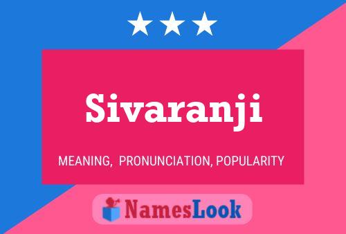 Sivaranji Namensposter