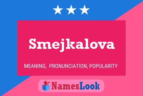 Smejkalova Namensposter