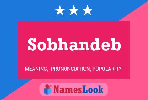 Sobhandeb Namensposter