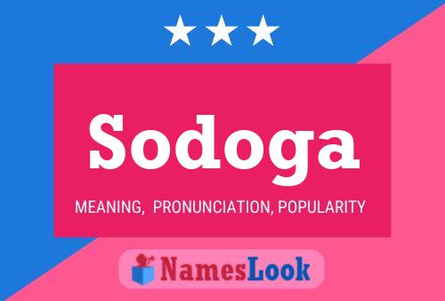 Sodoga Namensposter