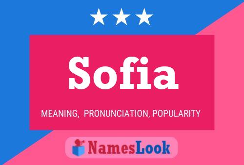 Sofia Namensposter