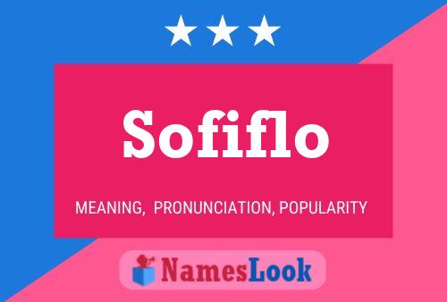 Sofiflo Namensposter