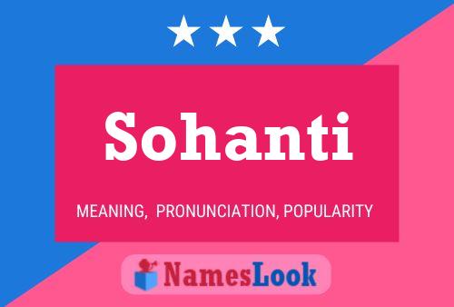 Sohanti Namensposter