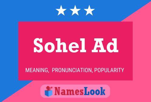 Sohel Ad Namensposter