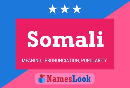 Somali Namensposter