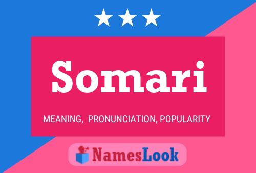 Somari Namensposter