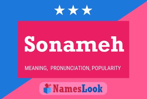 Sonameh Namensposter