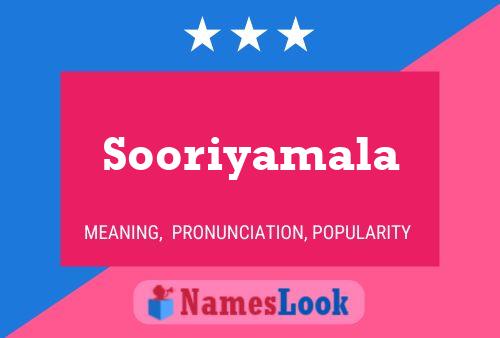 Sooriyamala Namensposter