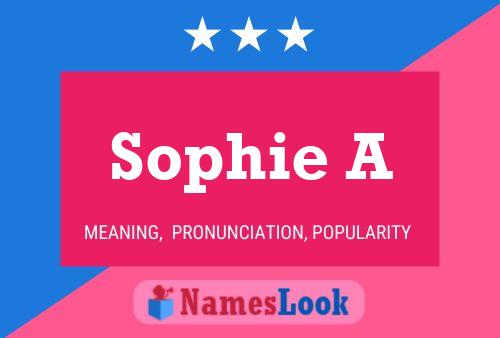 Sophie A Namensposter