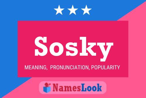 Sosky Namensposter