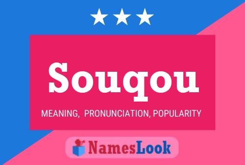 Souqou Namensposter