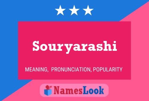 Souryarashi Namensposter