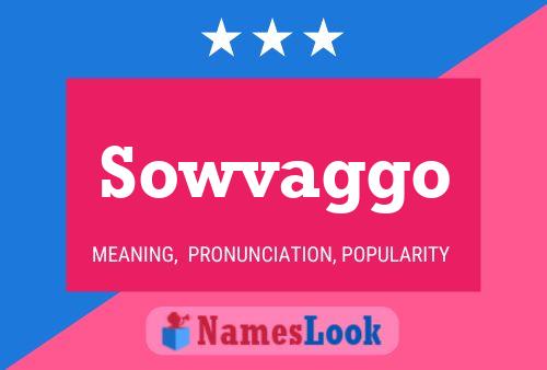 Sowvaggo Namensposter