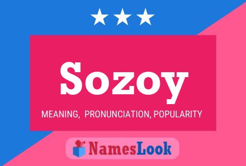 Sozoy Namensposter