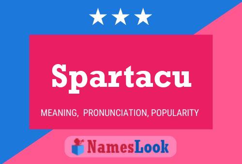 Spartacu Namensposter