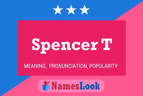 Spencer T Namensposter