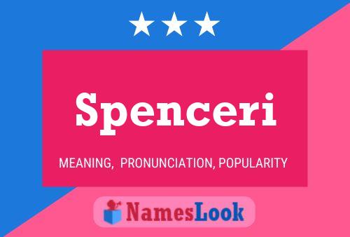 Spenceri Namensposter