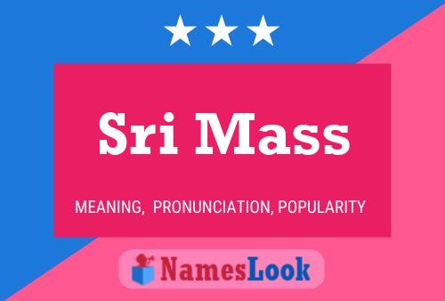 Sri Mass Namensposter